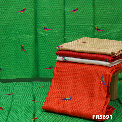 Banarsi Pure Silk Brocade FABRIC-FR5691