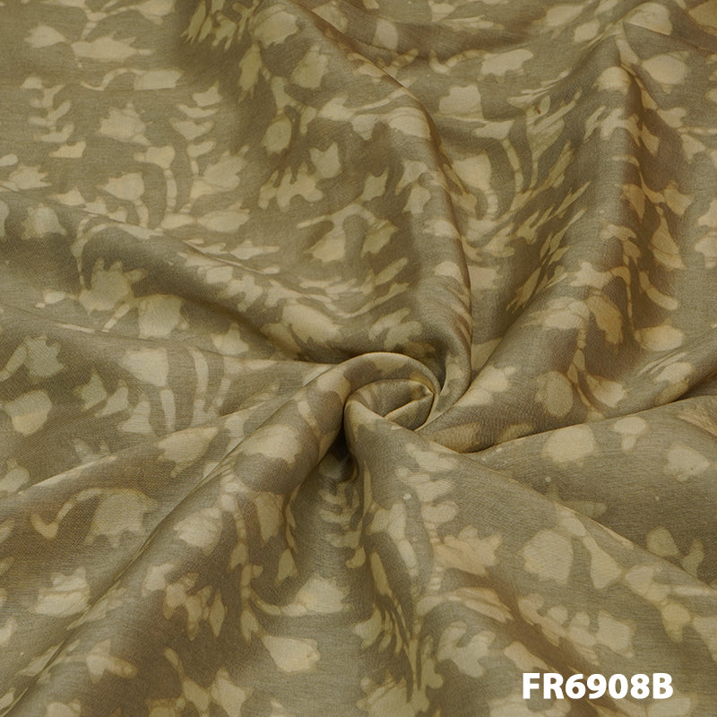 Printed Russian Silk Fabric-FR6908