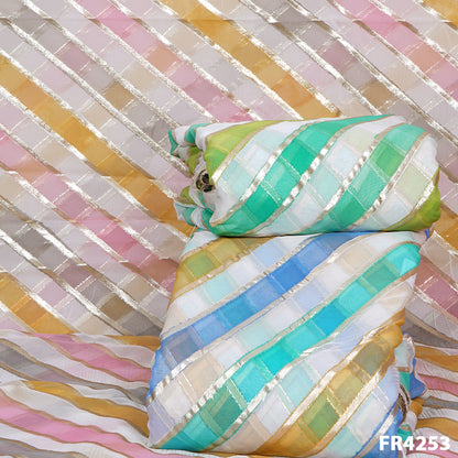 Zari Organza FABRIC-FR4253