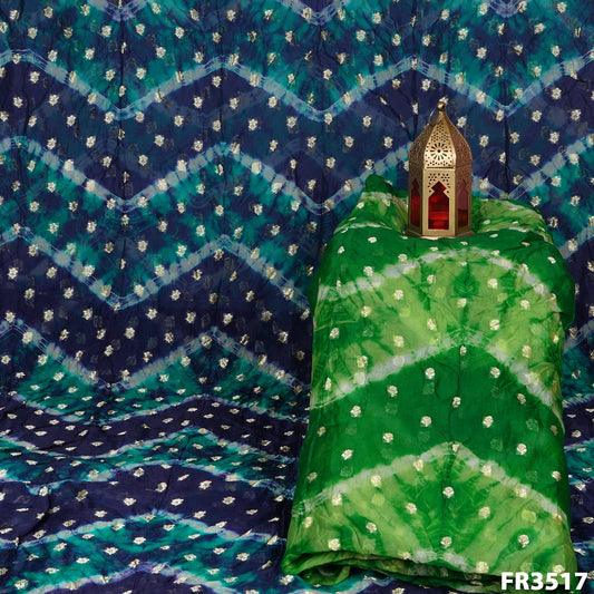 Zari Buti Shibhori Pure Organza Fabric-FR3517