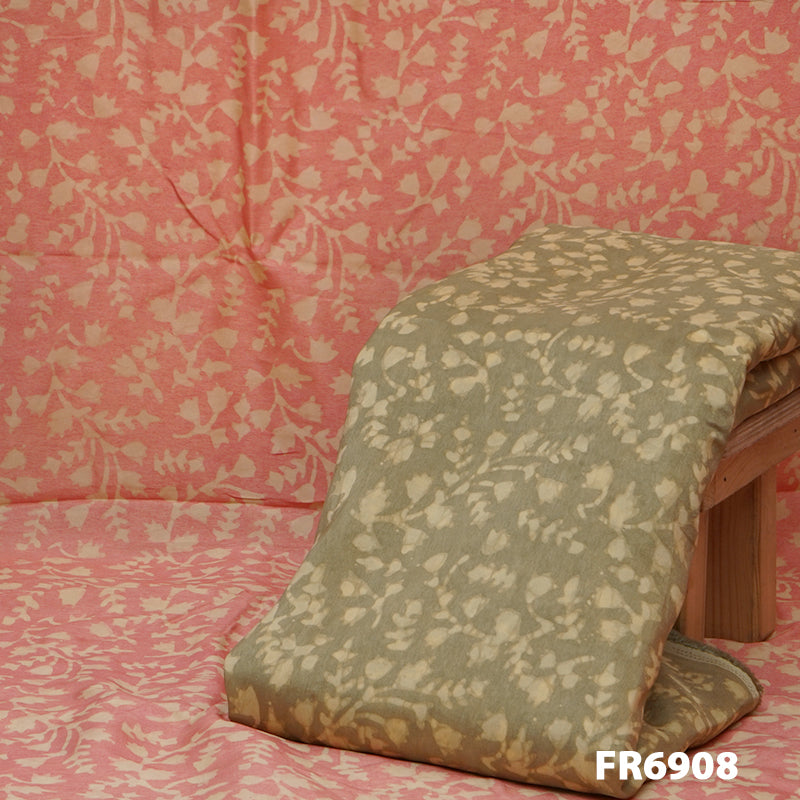 Printed Russian Silk Fabric-FR6908